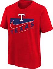 Nike Youth Boys' Texas Rangers Red Swoosh Town T-Shirt product image