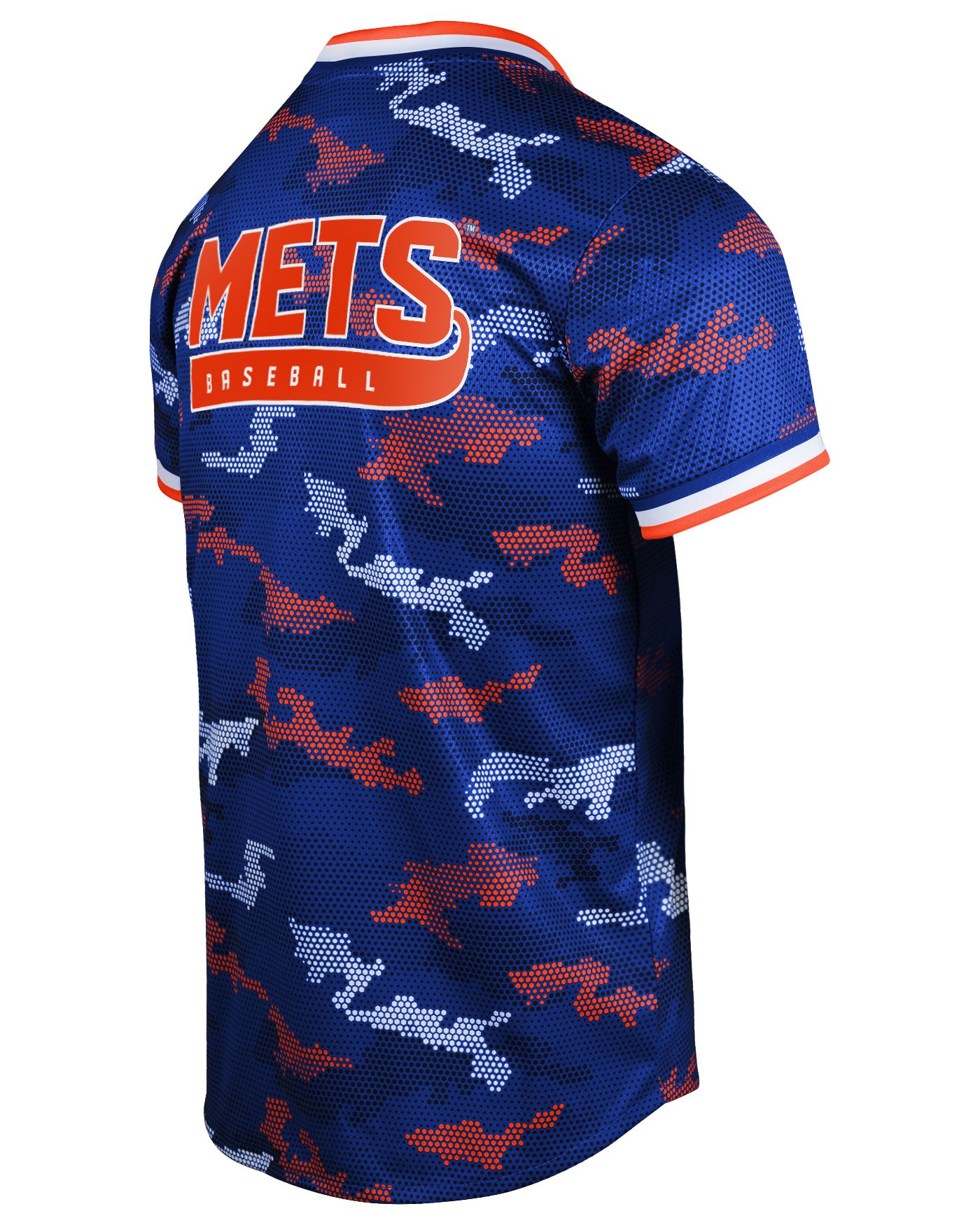MLB Team Apparel Youth New York Mets Blue Tech T Shirt Dick s Sporting Goods