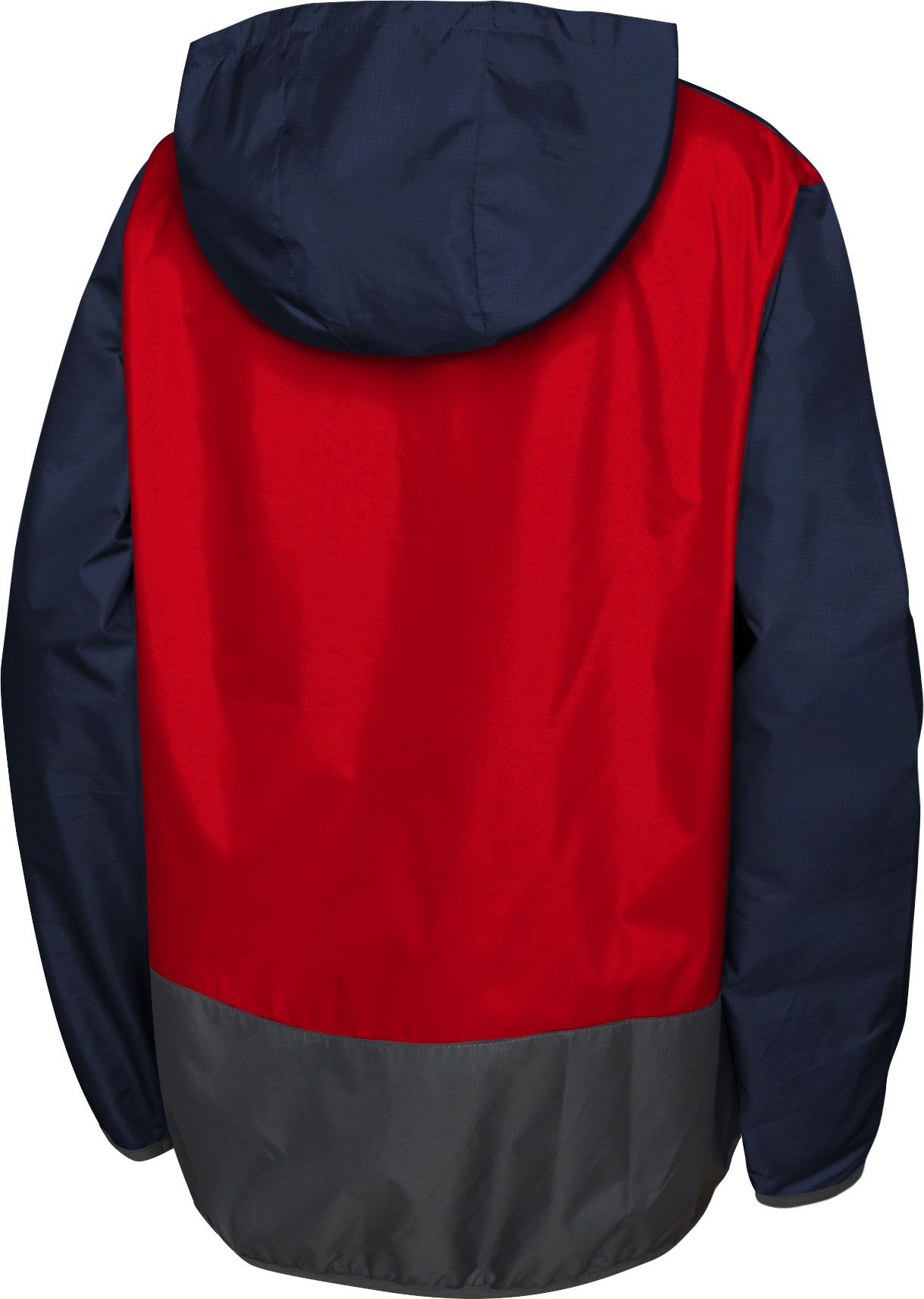 MLB Team Apparel Youth Boston Red Sox Colorblock Grand Slam Hoodie