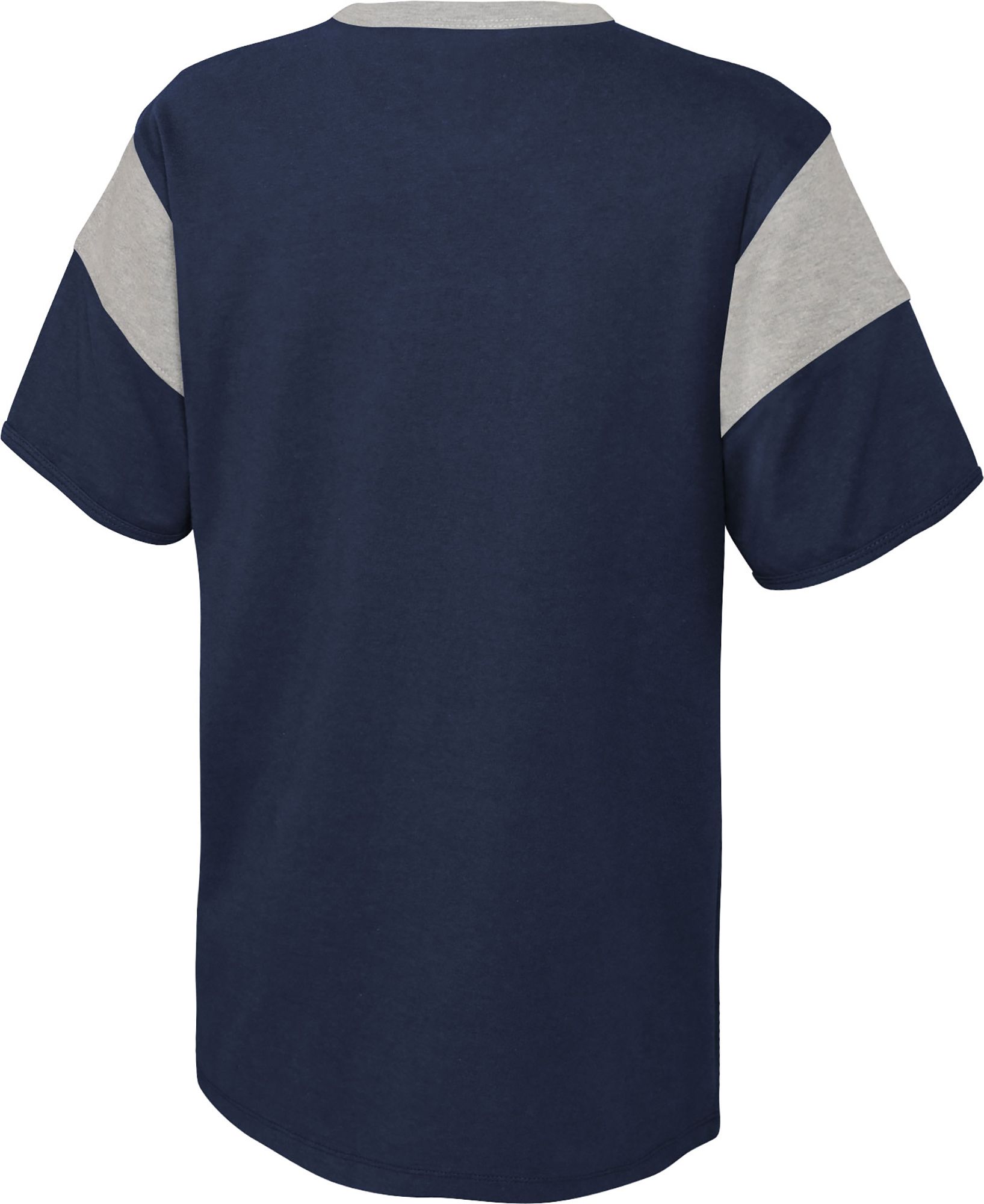 MLB Team Apparel Youth Cleveland Guardians Navy Home Run T-Shirt