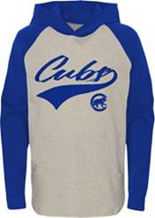 MLB Team Apparel Youth Chicago Cubs Royal Bases Loaded Hooded Long Sleeve T-Shirt product image