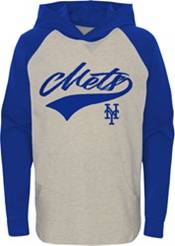 MLB Team Apparel Youth New York Mets Royak Bases Loaded Hooded Long Sleeve T-Shirt product image