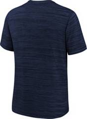 Dick's Sporting Goods MLB Team Apparel Youth Milwaukee Brewers Navy  Practice T-Shirt