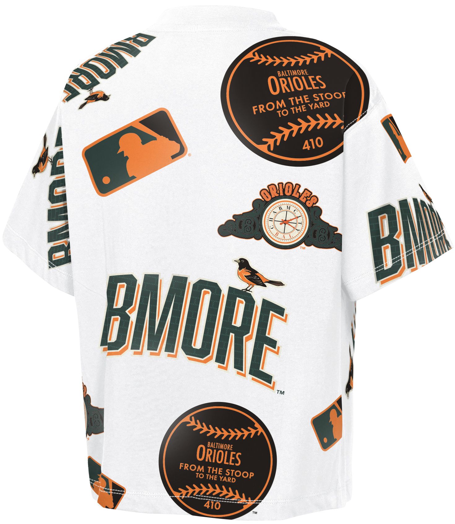 MLB Team Apparel Youth Baltimore Orioles 2026 City Connect Cotton Circus Catch T-Shirt product image