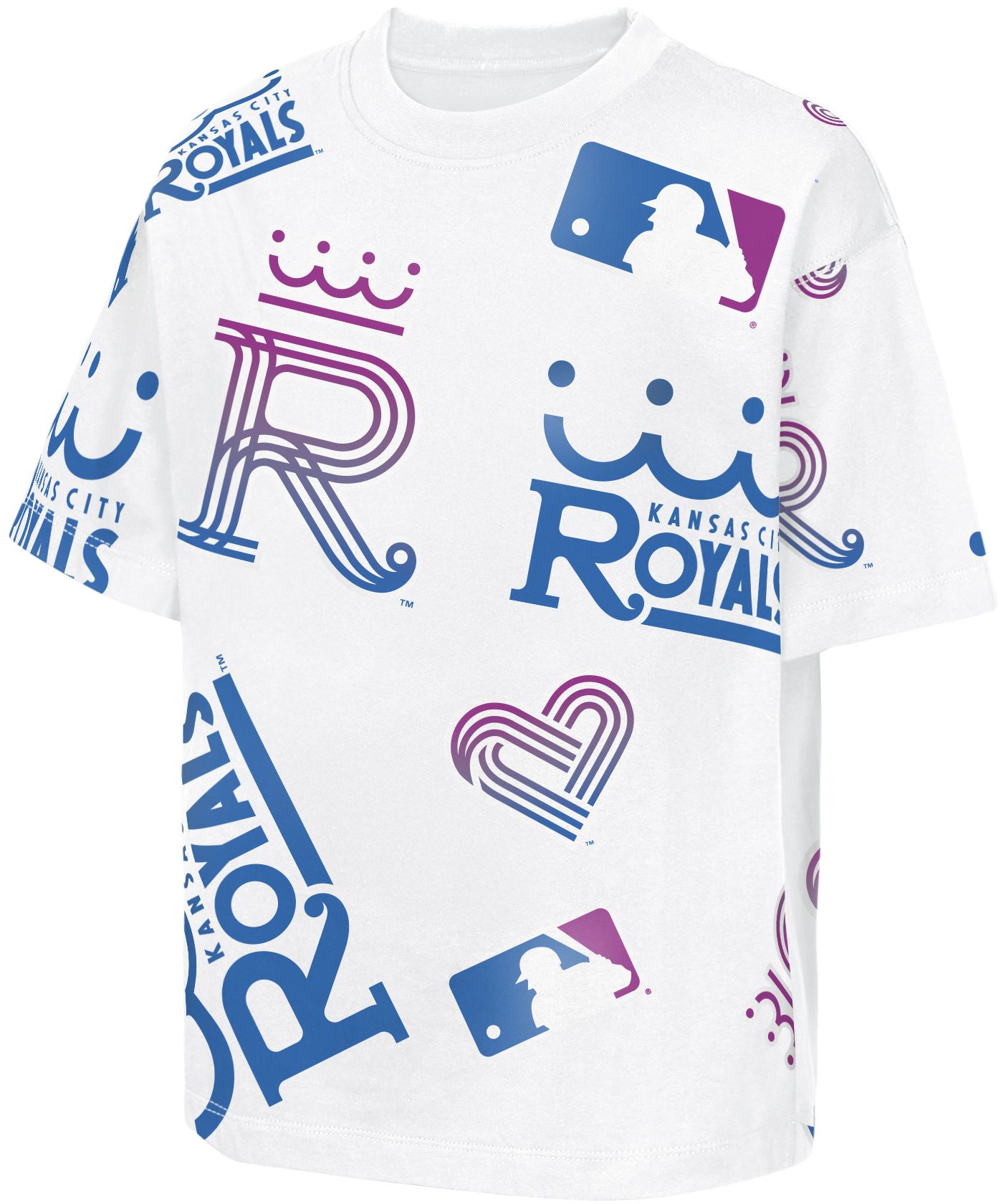 MLB Team Apparel Youth Kansas City Royals 2026 City Connect Cotton Circus Catch T-Shirt product image