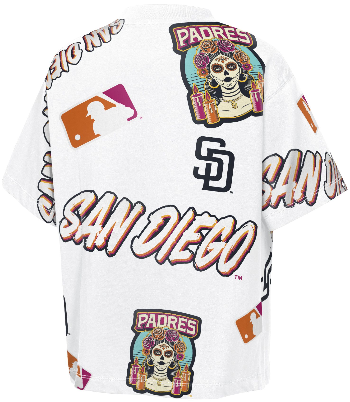 MLB Team Apparel Youth San Diego Padres 2026 City Connect Cotton Circus Catch T-Shirt product image