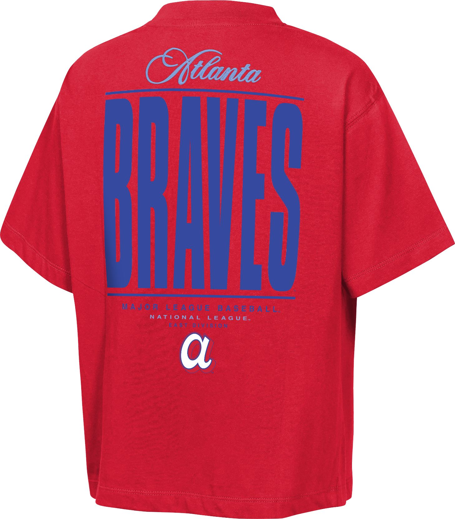 MLB Team Apparel Youth Atlanta Braves 2026 City Connect Brush Back T-Shirt product image