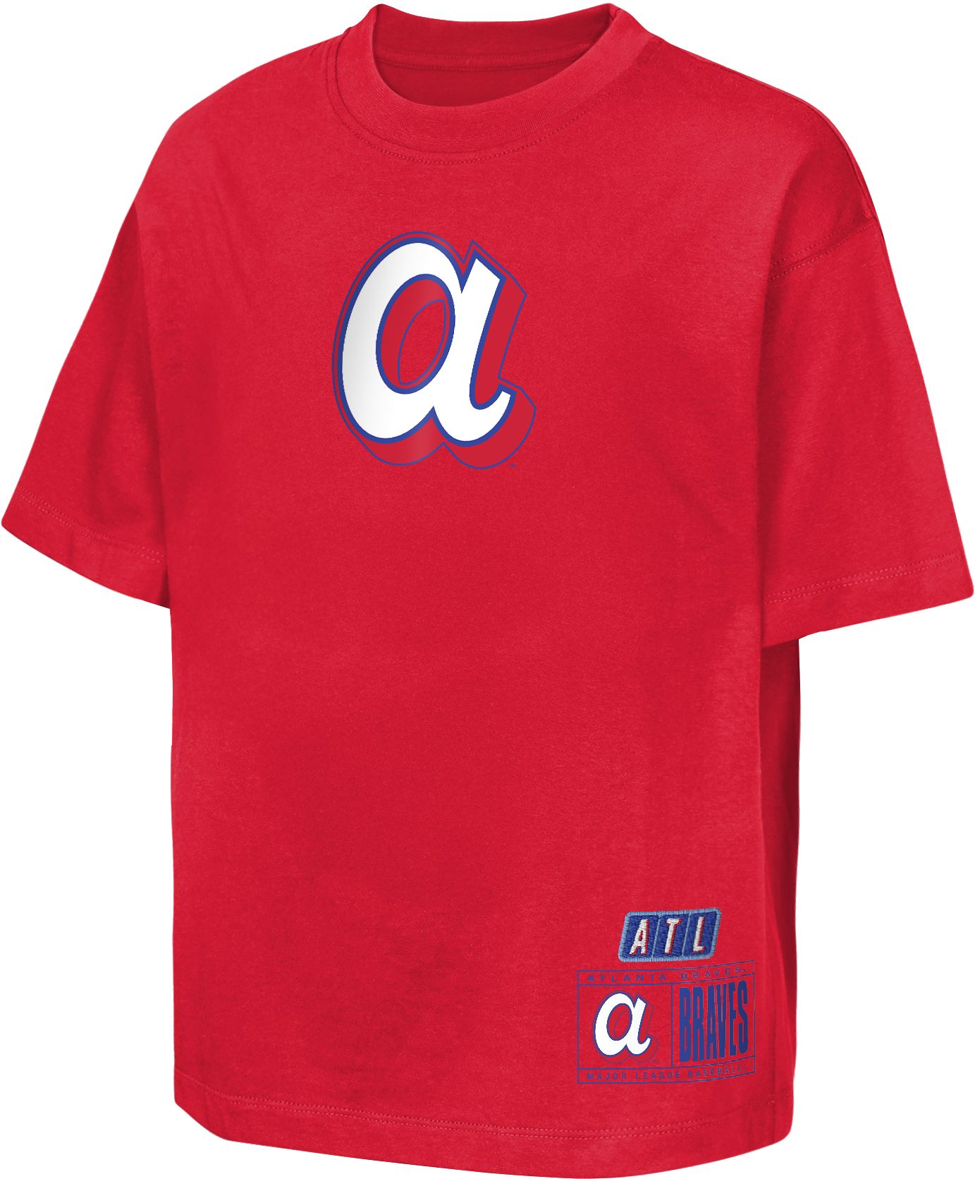MLB Team Apparel Youth Atlanta Braves 2026 City Connect Brush Back T-Shirt product image
