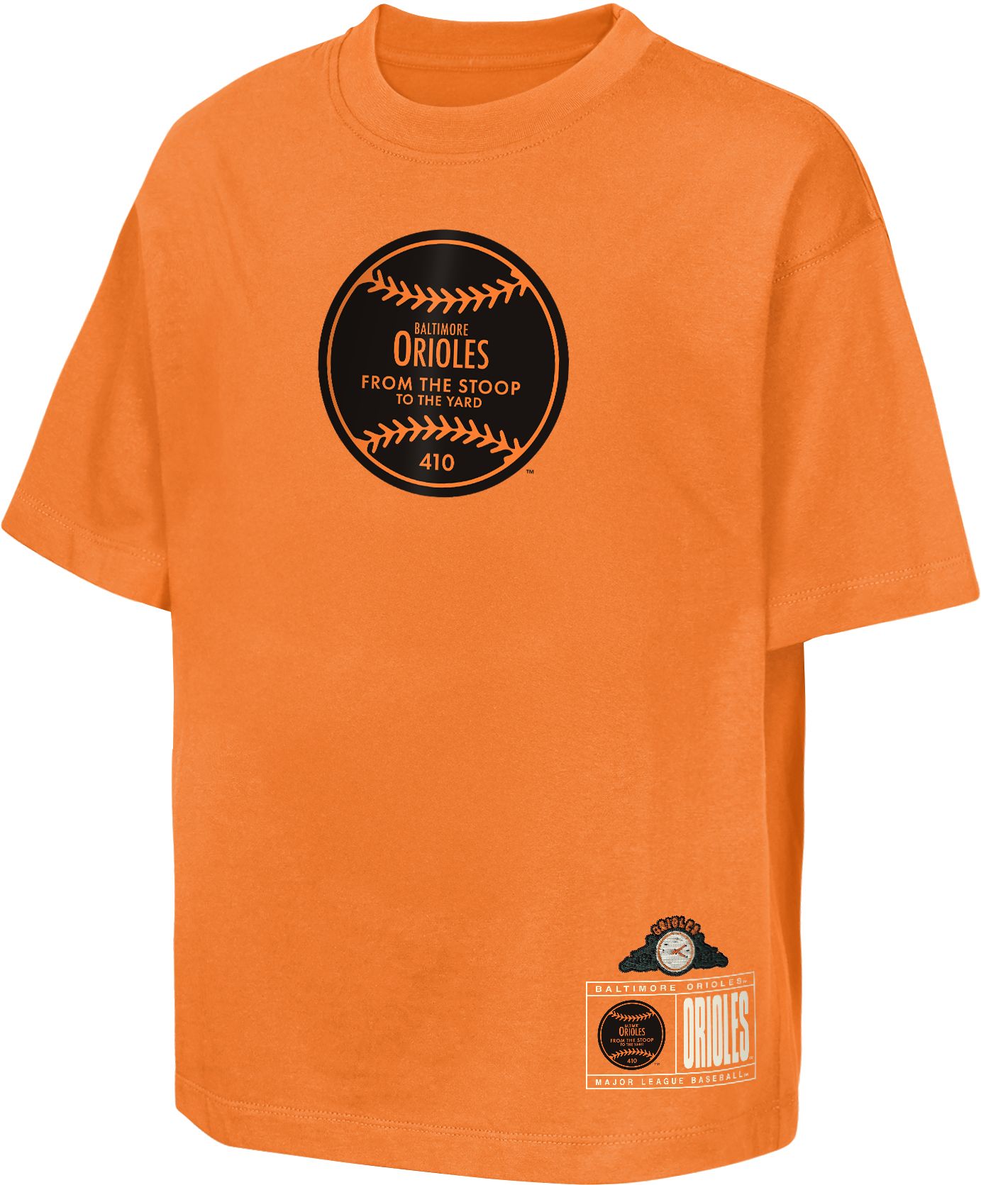 MLB Team Apparel Youth Baltimore Orioles  2026 City Connect Brush Back T-Shirt product image
