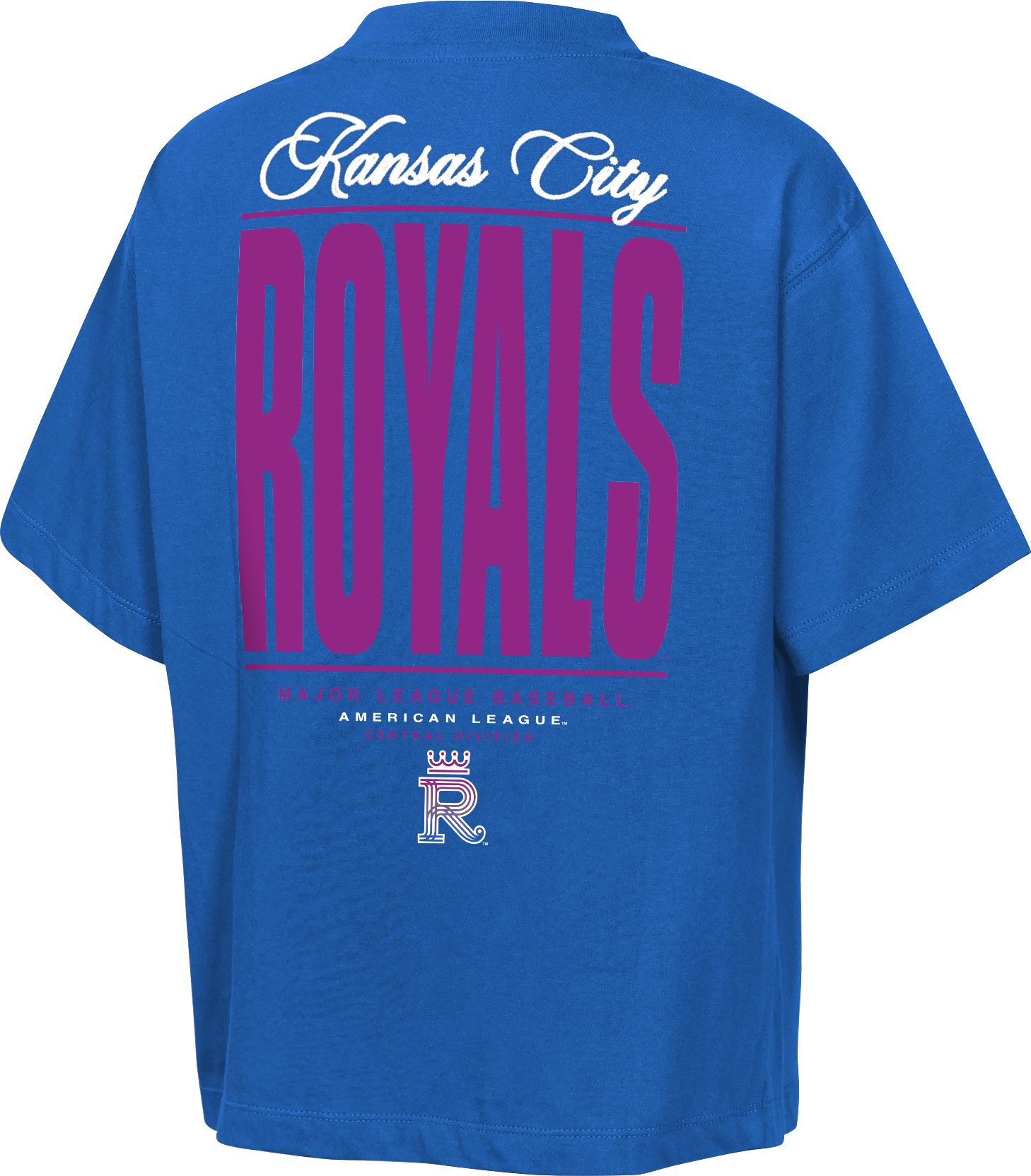 MLB Team Apparel Youth Kansas City Royals 2026 City Connect Brush Back T-Shirt product image