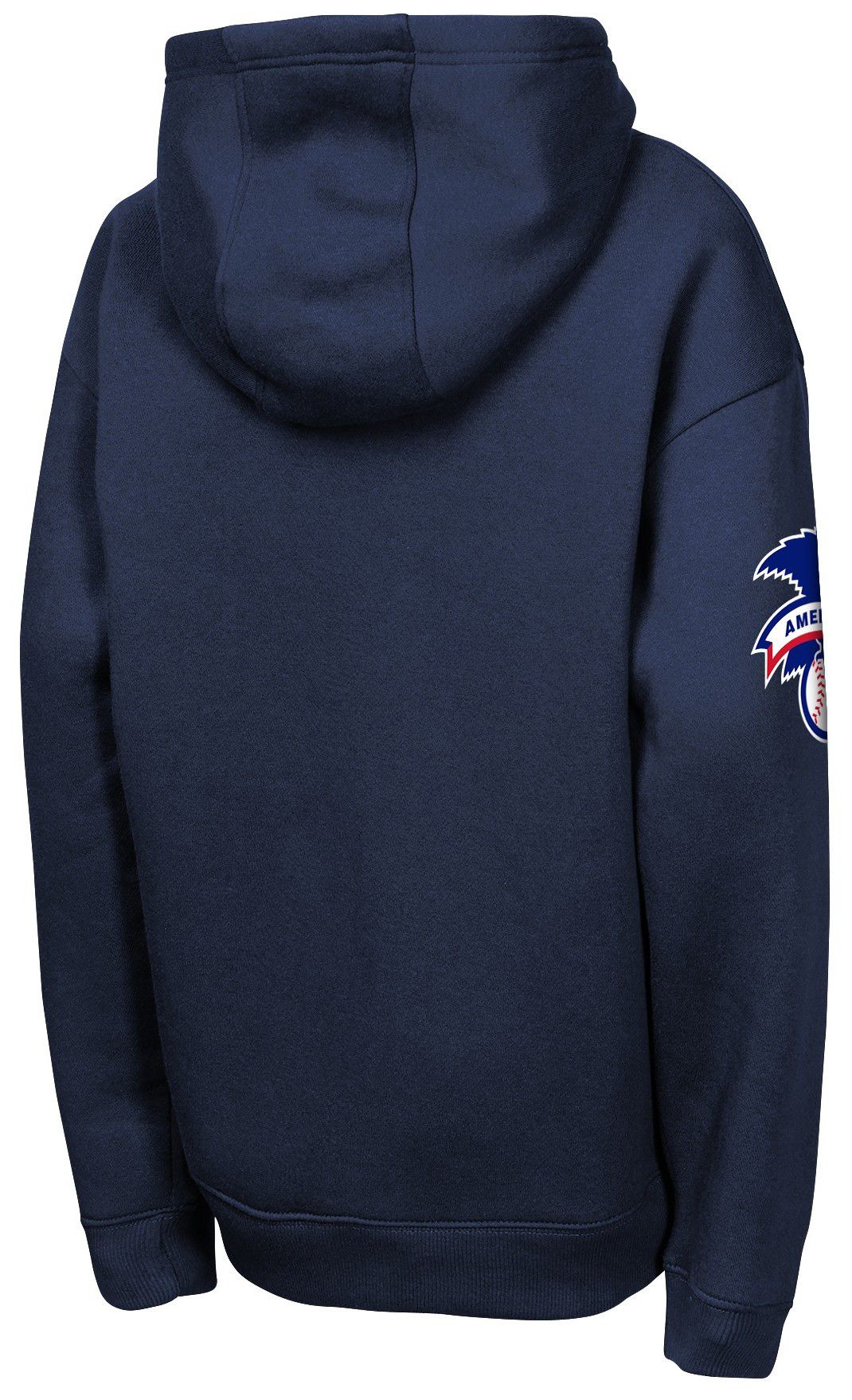 MLB Team Apparel Youth Detroit Tigers Navy Sweep Fleece Hoodie product image