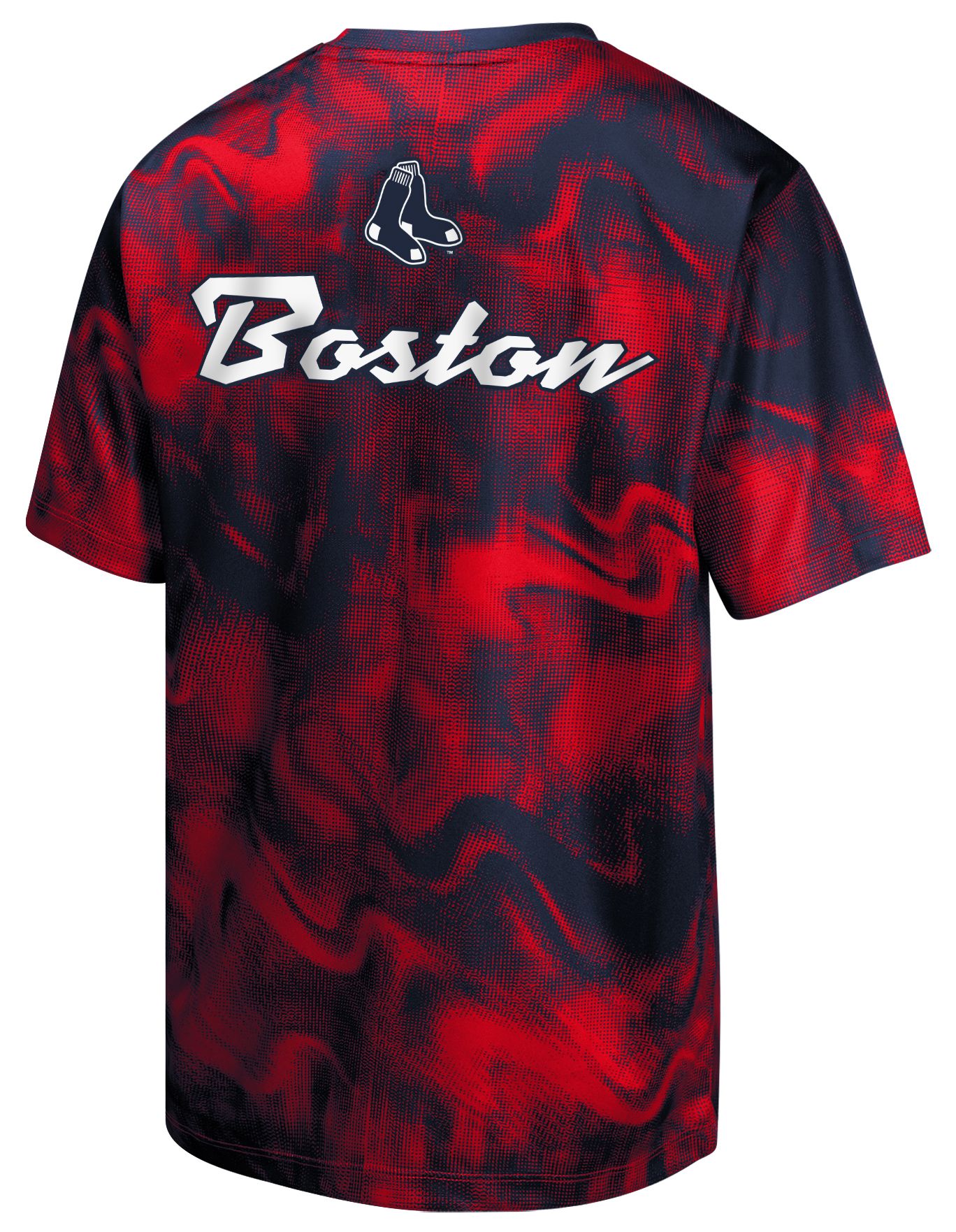 MLB Team Apparel Youth Boston Red Sox Multi Color Pinch Hitter Sublimation T-Shirt product image