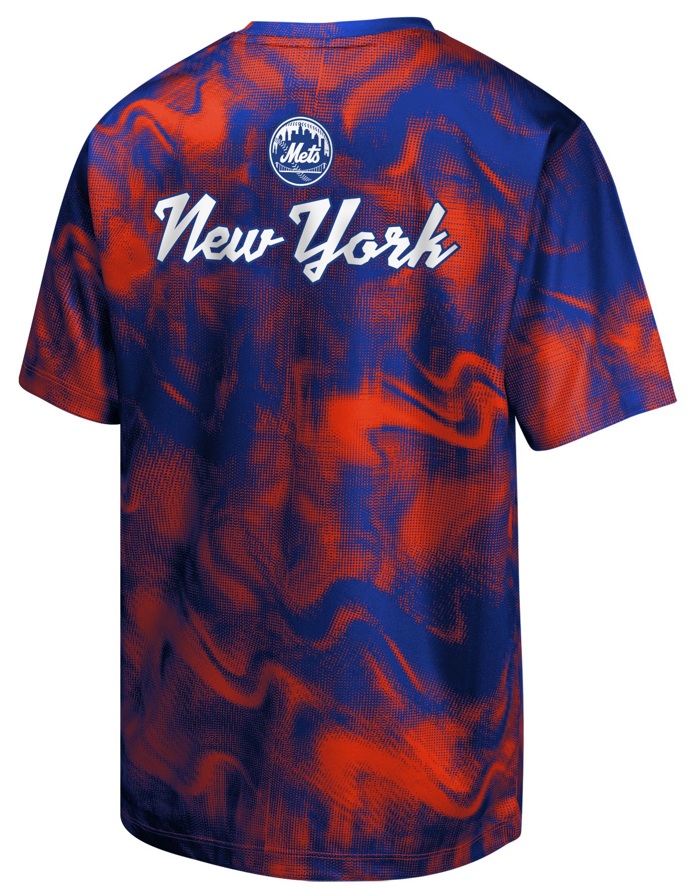 MLB Team Apparel Youth New York Mets Multi Color Pinch Hitter Sublimation T-Shirt product image