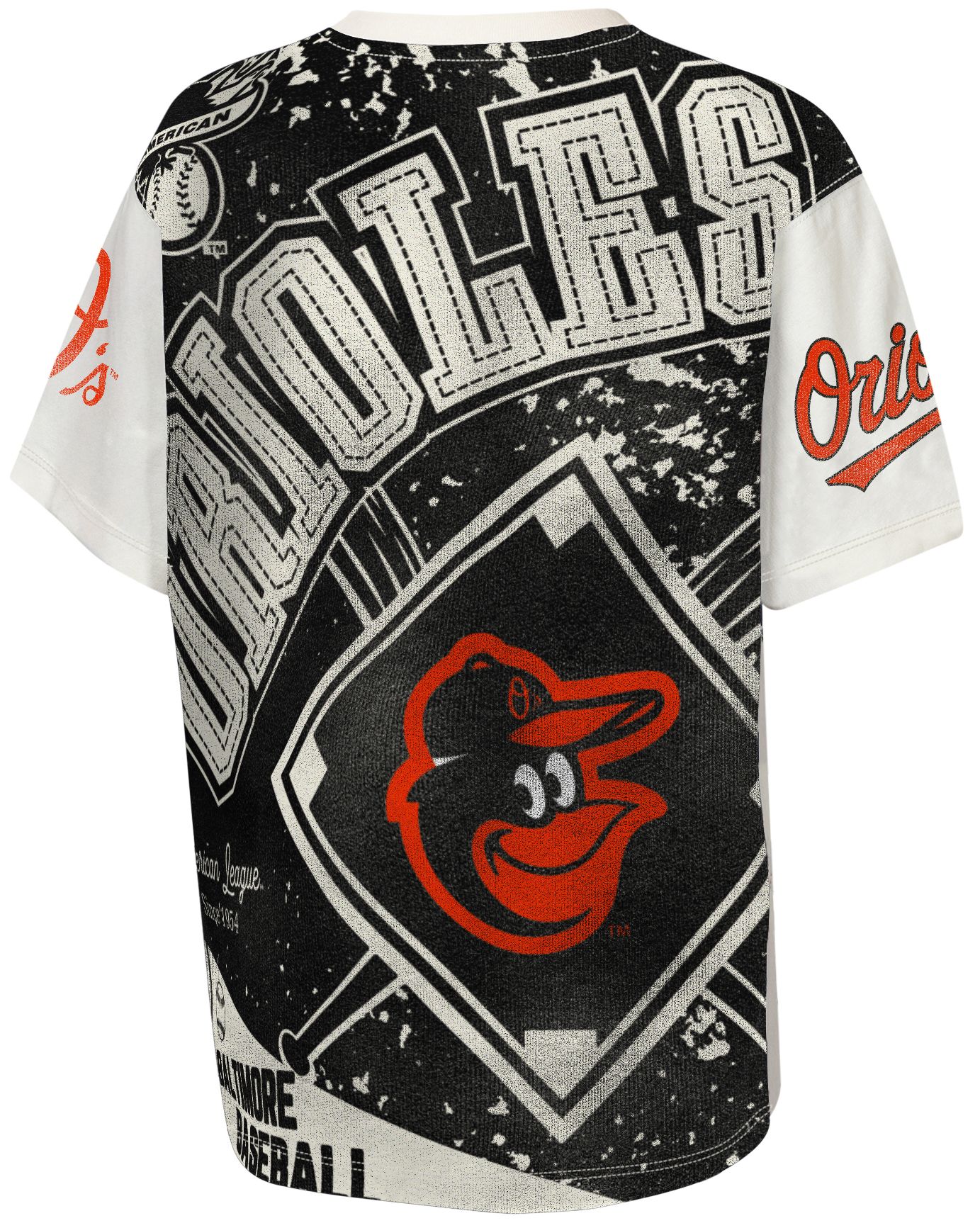 MLB Team Apparel Youth Baltimore Orioles Top Player All Over Print T-Shirt product image