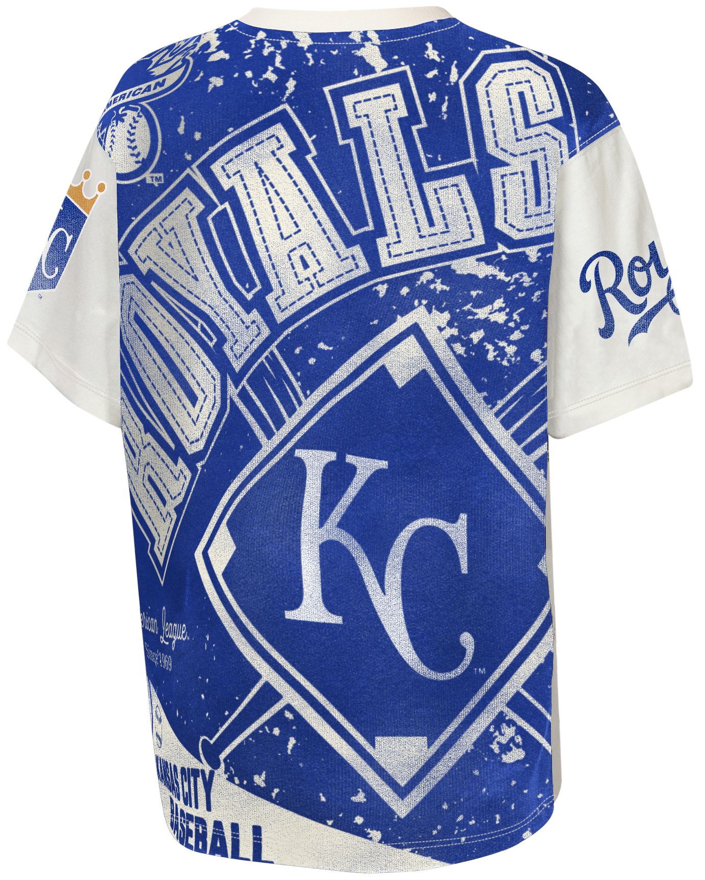 MLB Team Apparel Youth Kansas City Royals Top Player All Over Print T-Shirt product image