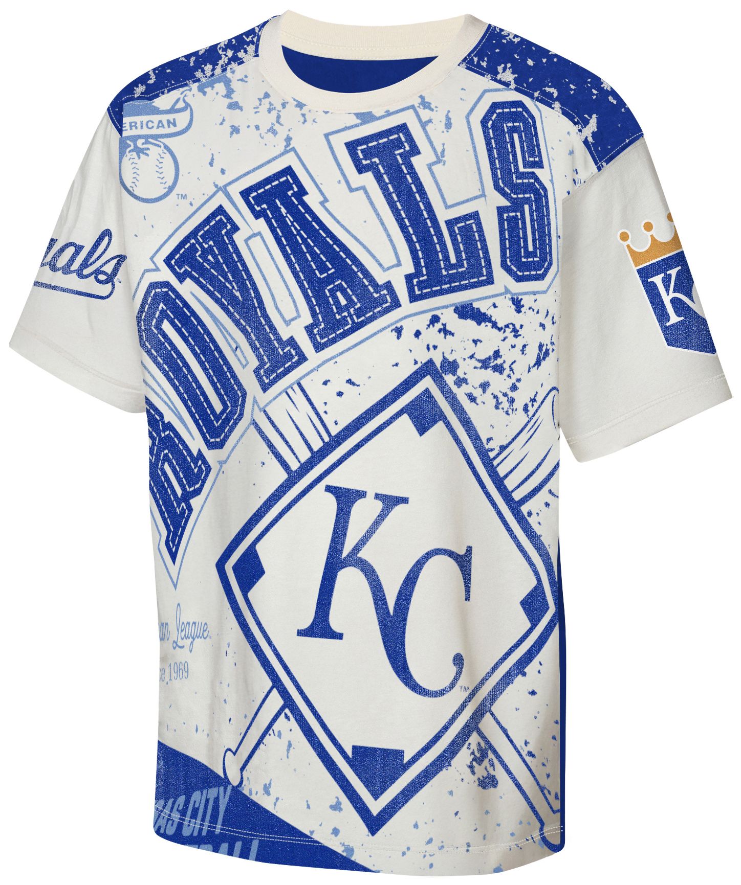 MLB Team Apparel Youth Kansas City Royals Top Player All Over Print T-Shirt product image