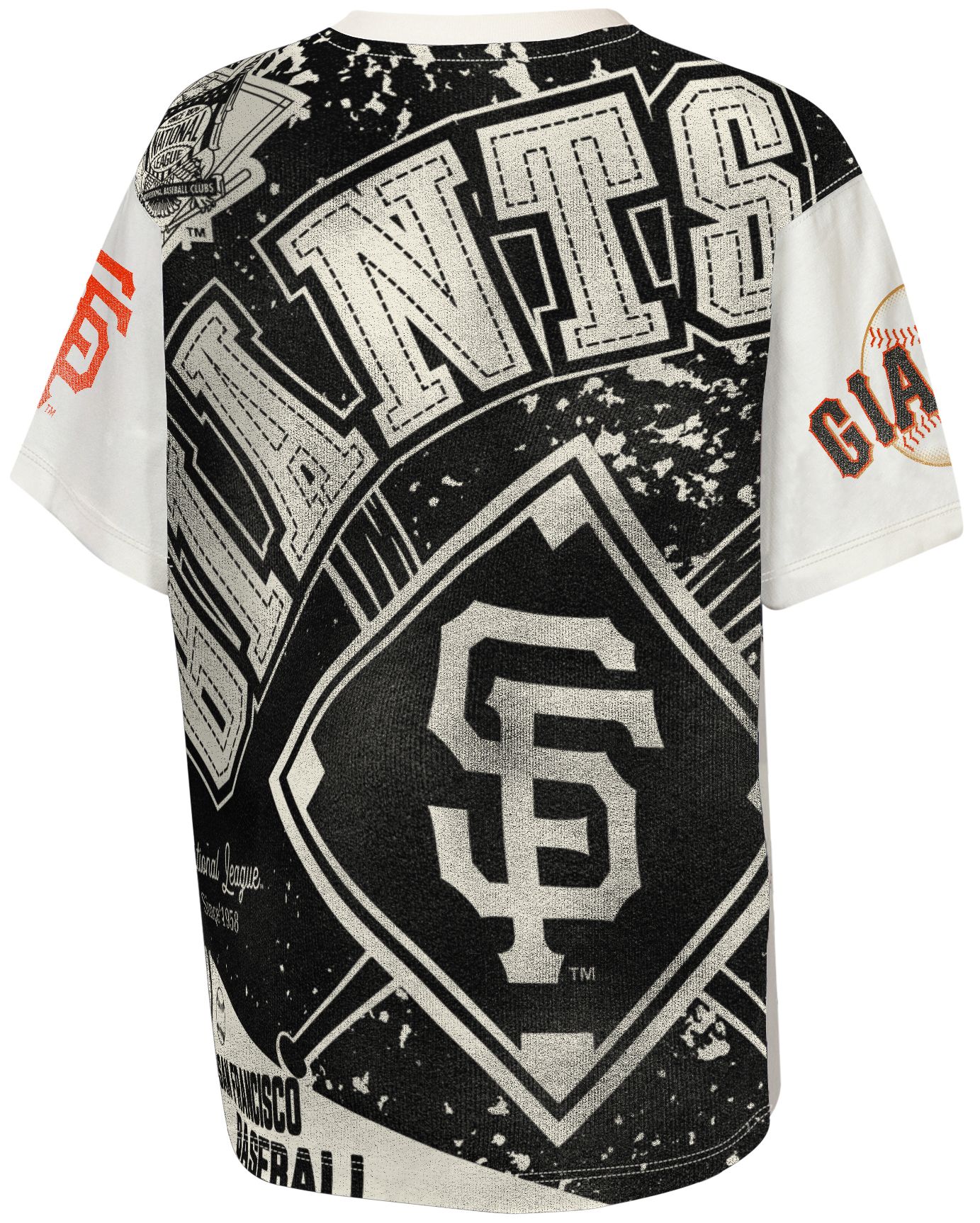 MLB Team Apparel Youth San Francisco Giants Top Player All Over Print T-Shirt product image