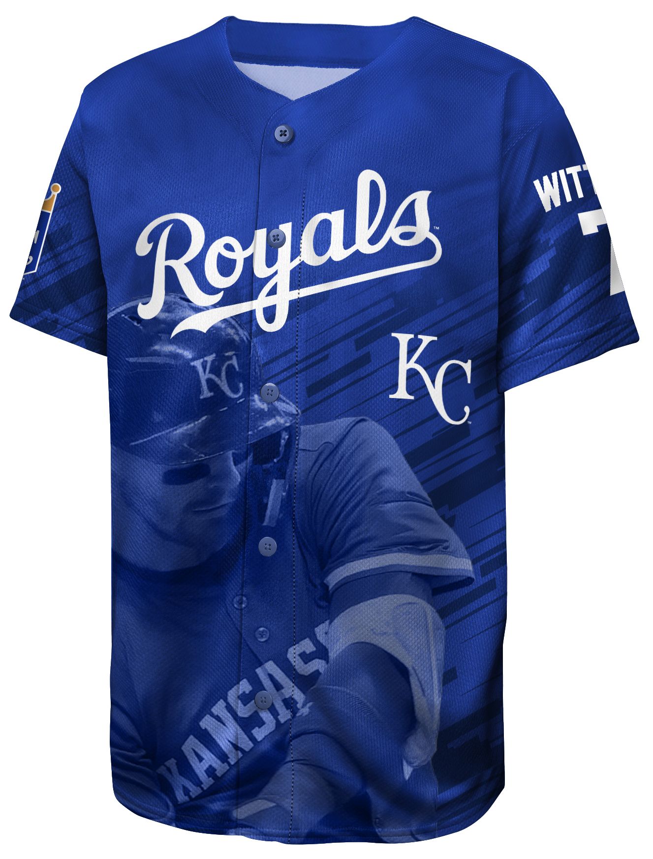 Nike Youth Kansas City Royals Bobby Witt Jr. #7 Sublimated Replica Jersey product image