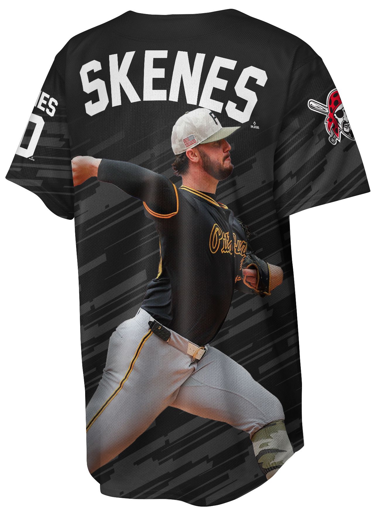 Nike Youth Pittsburgh Pirates Paul Skenes #30 Satin Replica Jersey product image