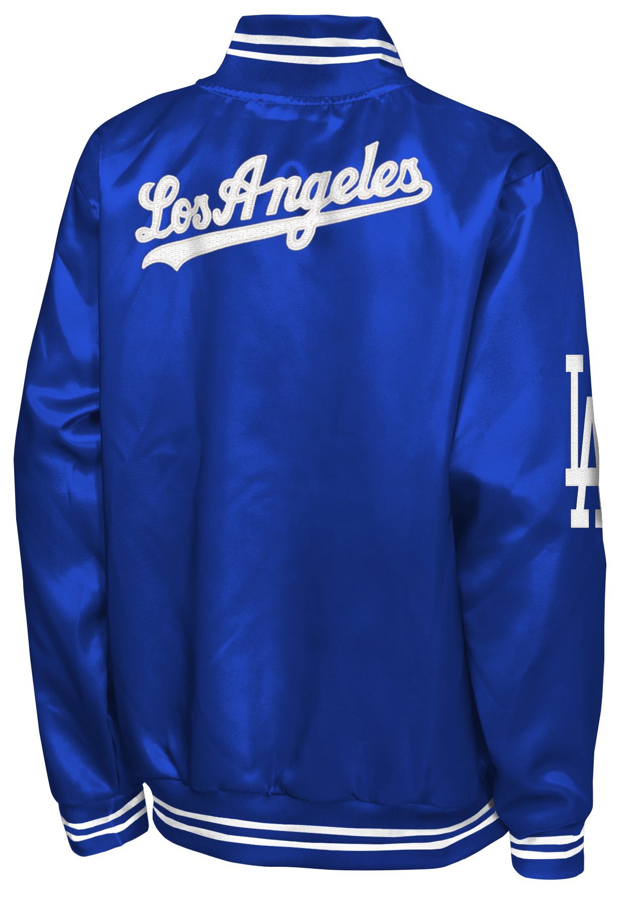 MLB Team Apparel Youth Los Angeles Dodgers  Tailsweep Satin Jacket product image
