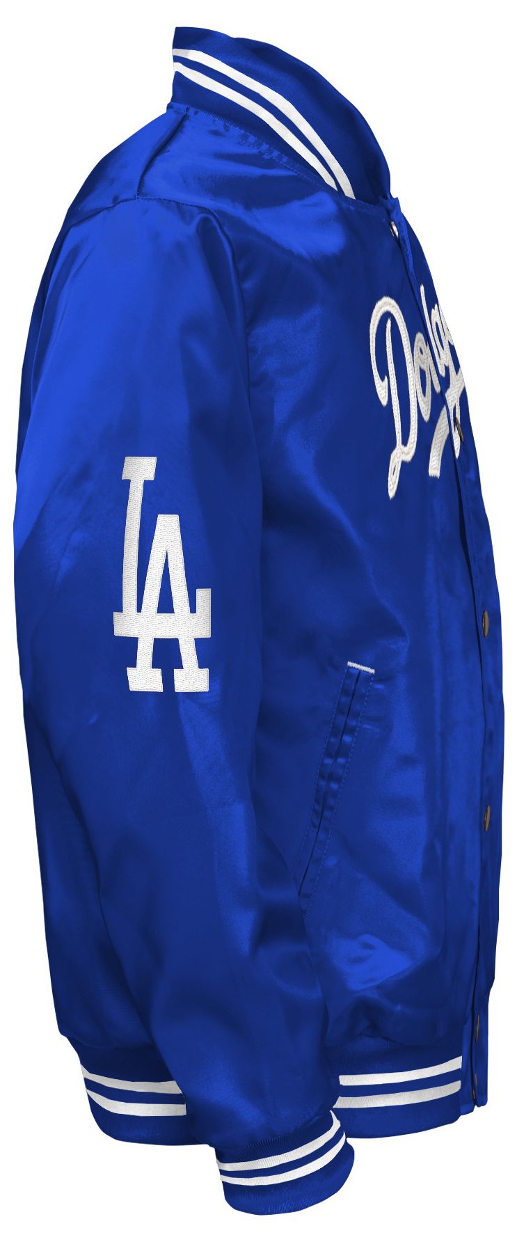 MLB Team Apparel Youth Los Angeles Dodgers  Tailsweep Satin Jacket product image