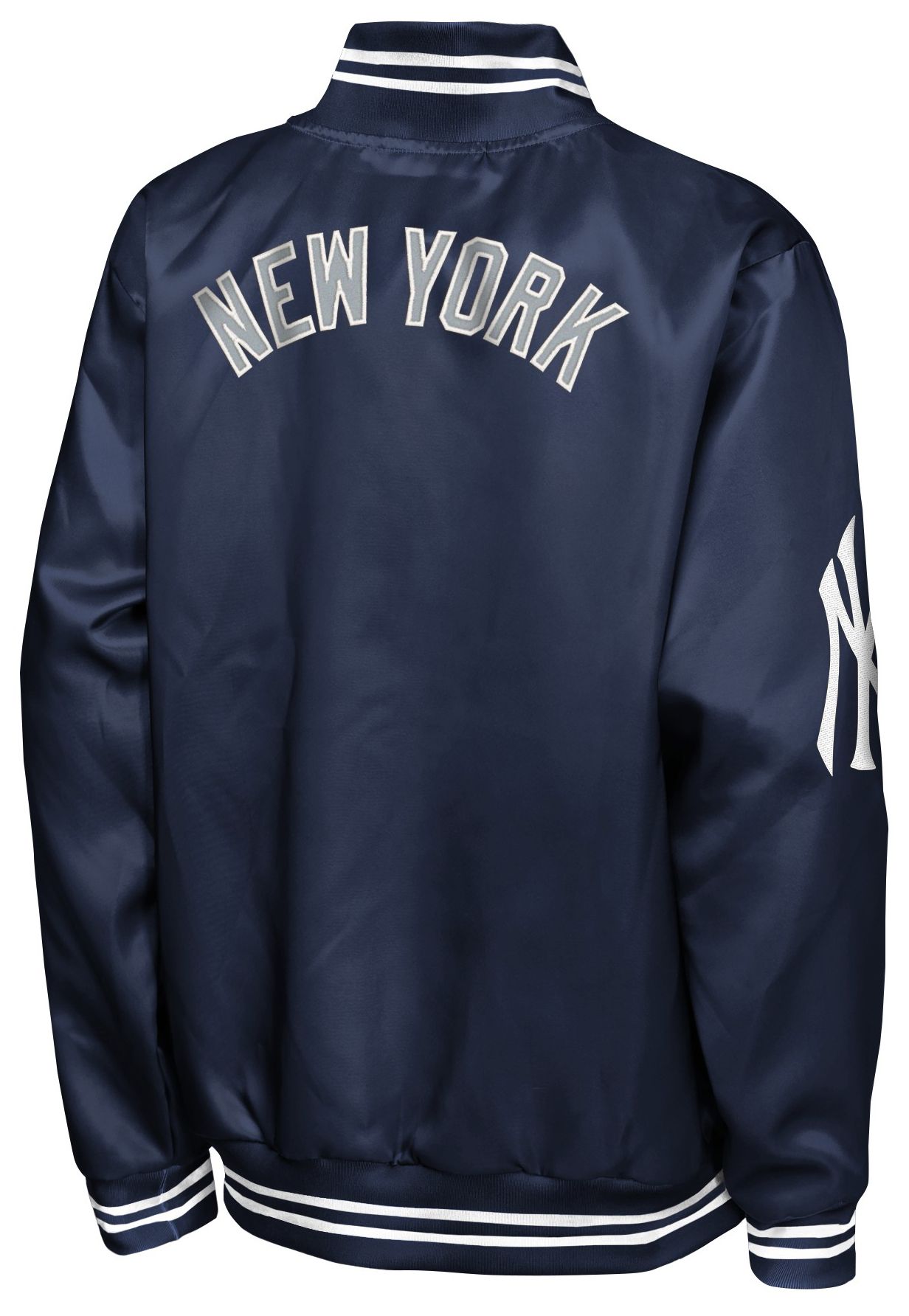 MLB Team Apparel Youth New York Yankees  Tailsweep Satin Jacket product image