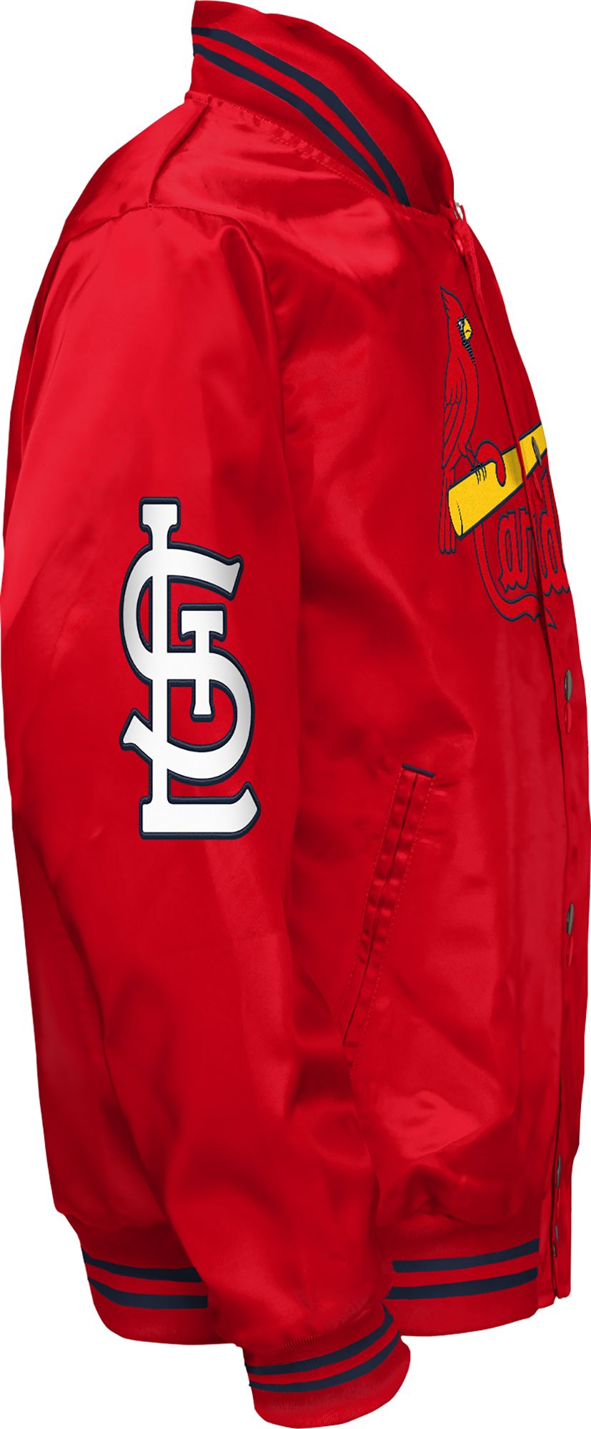 MLB Team Apparel Youth St. Louis Cardinals  Tailsweep Satin Jacket product image