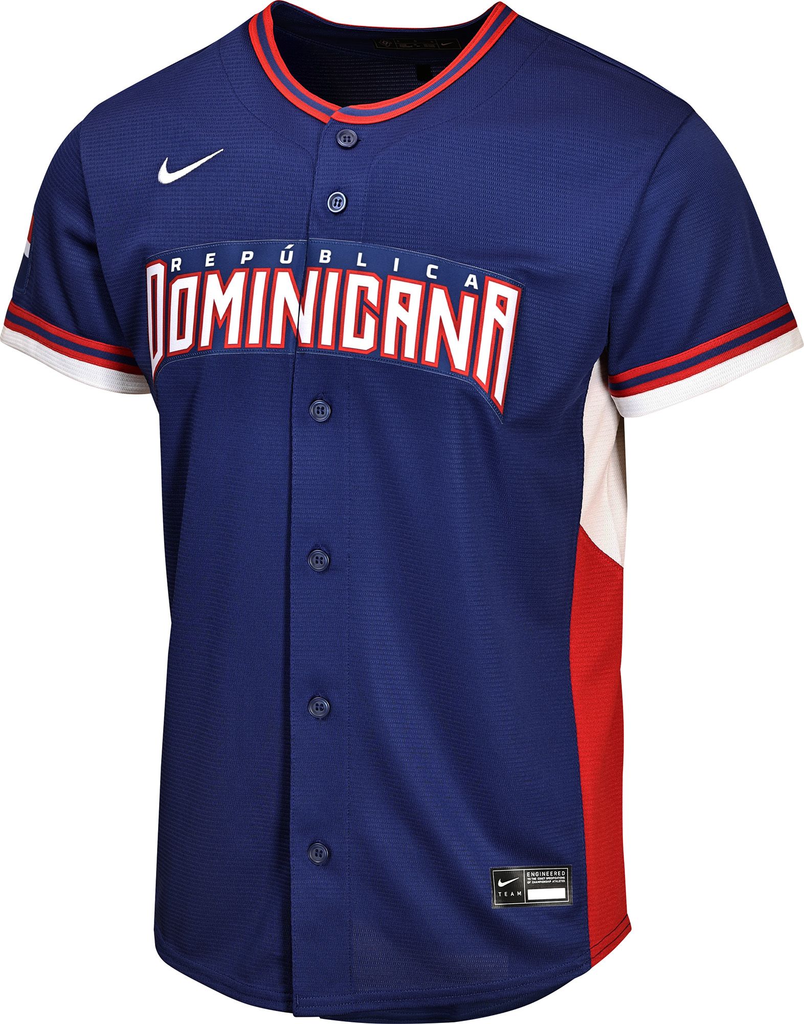 Nike Youth  World Baseball Classic 2026 Domincan Republic Fernando Tatis Jr. #23 Limited Road Jersey product image