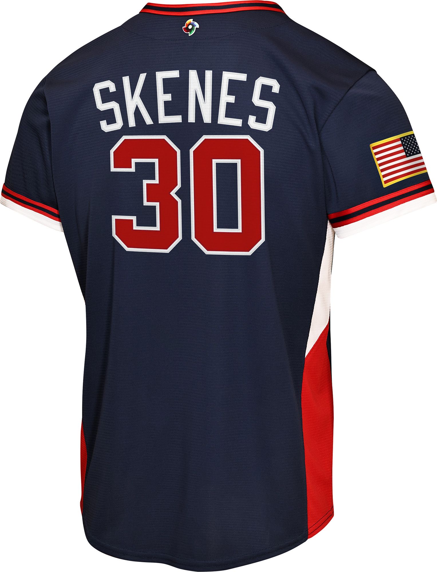 Nike Youth World Baseball Classic 2026 USA Paul Skenes #30 Limited Road Jersey product image