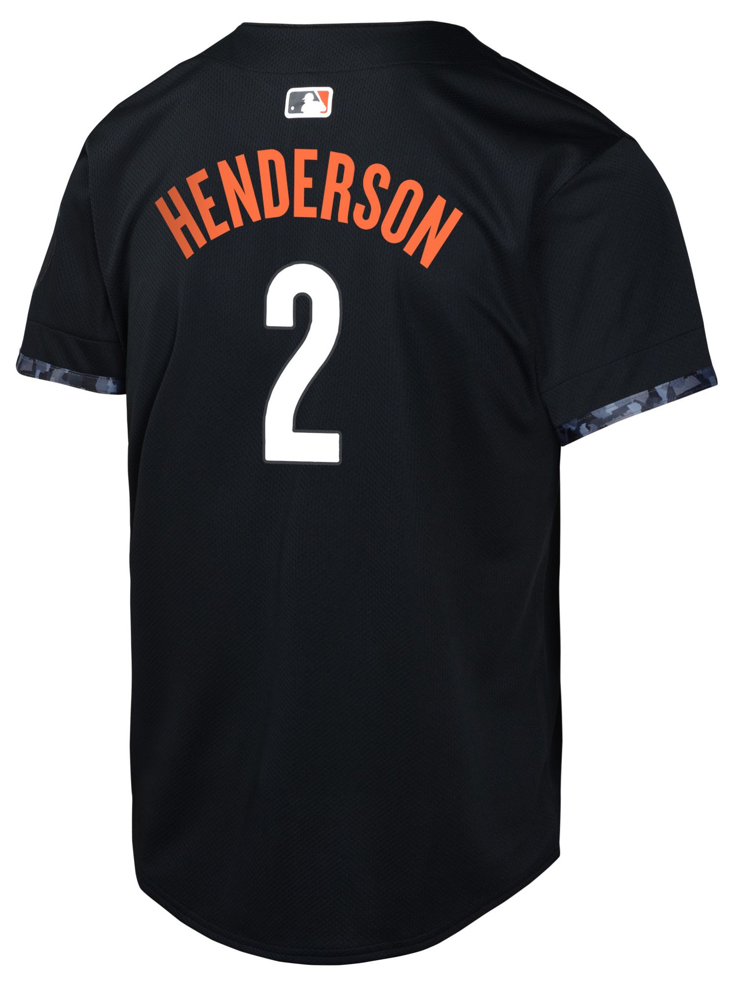 Nike Youth Baltimore Orioles Black Gunnar Henderson #2 City Connect 2025 Jersey product image