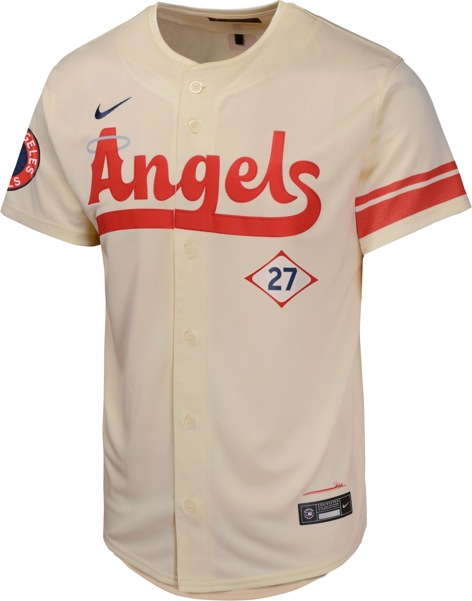 Nike Youth Los Angeles Angels City Connect Mike Trout #27