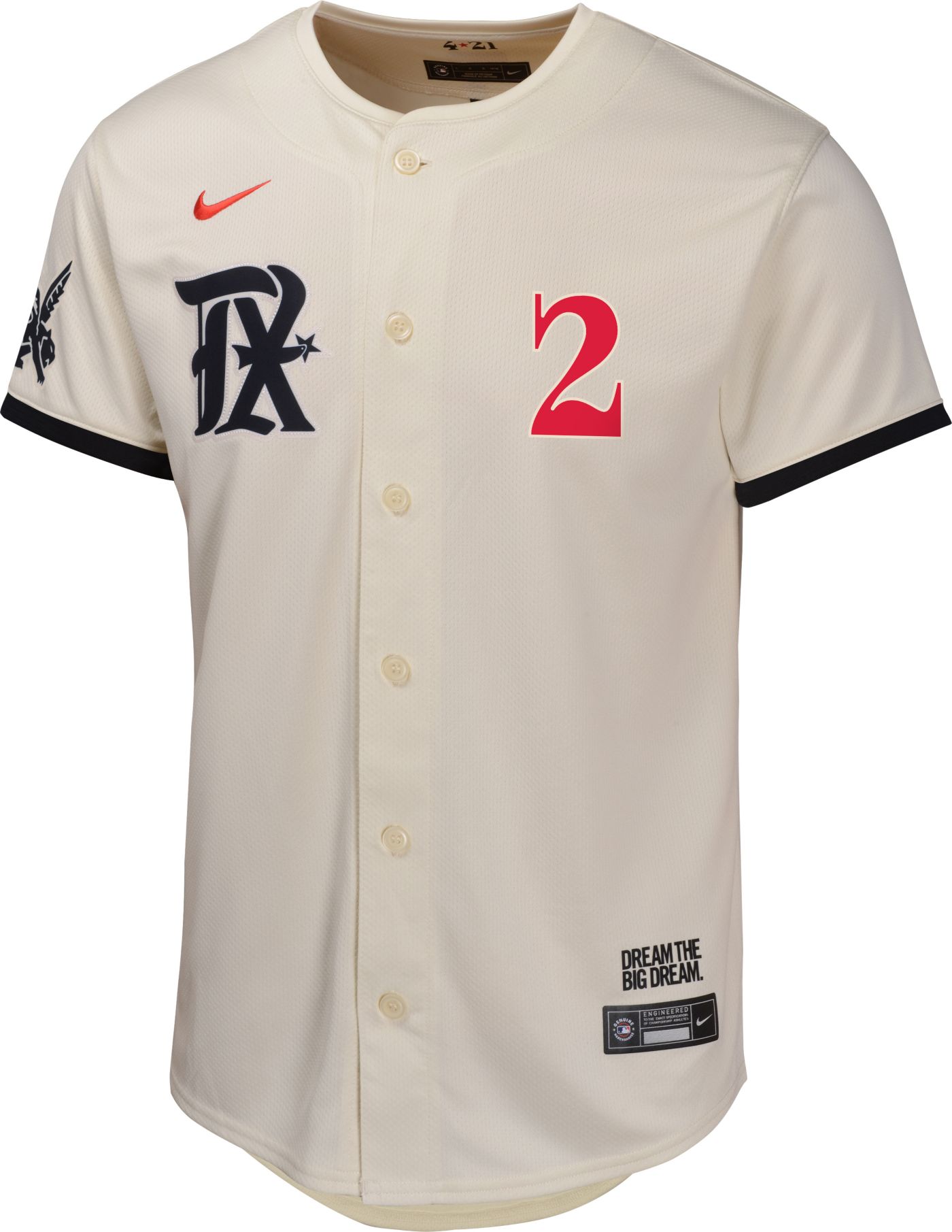 Nike Youth Texas Rangers 2024 City Connect Marcus Semien 2 Limited Vapor Jersey Dick s Sporting Goods