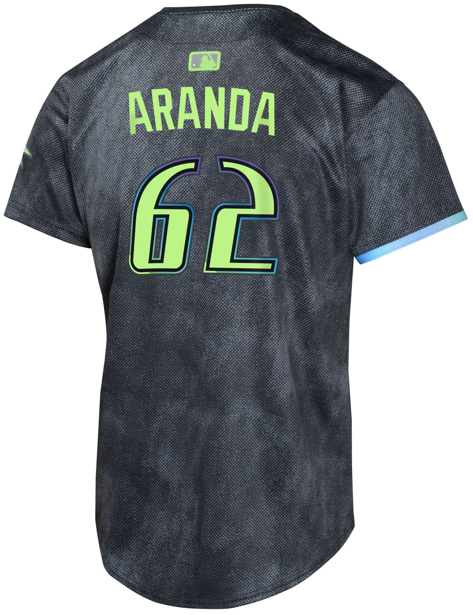 Nike Youth 2024-25 City Connect Tampa Bay Rays Jonathan Aranda #8 Jersey product image