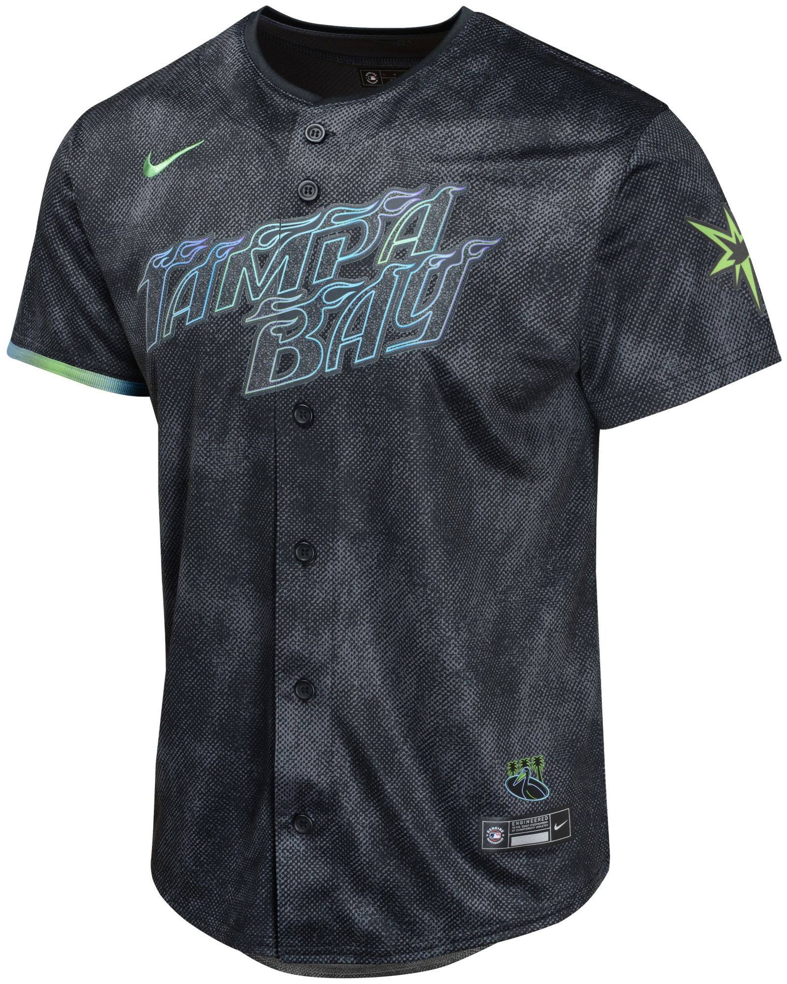 Nike Youth 2024-25 City Connect Tampa Bay Rays Jonathan Aranda #8 Jersey product image