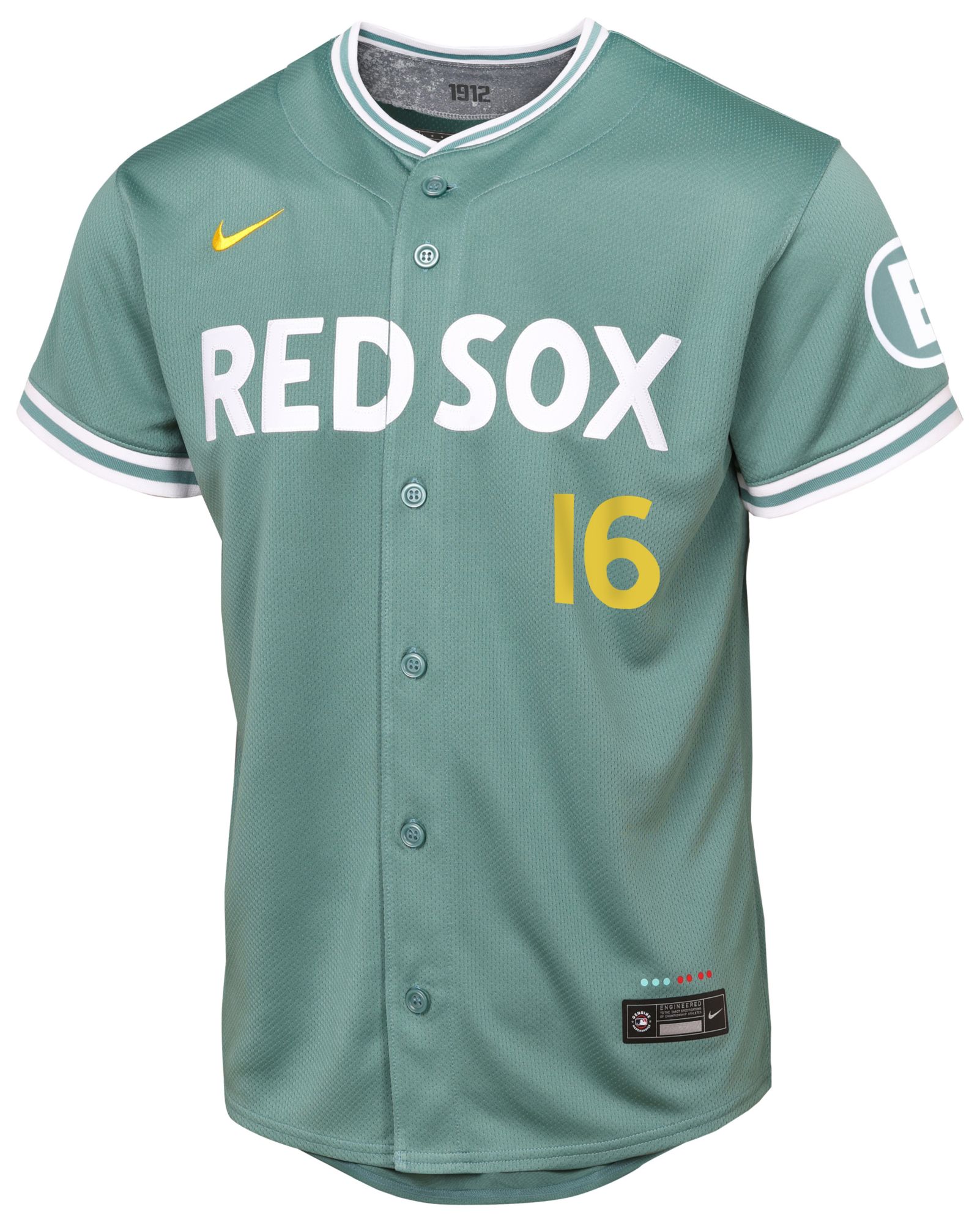 Nike Youth Boston Red Sox Blue Jarren Duran #16 Limited City Connect Jersey product image