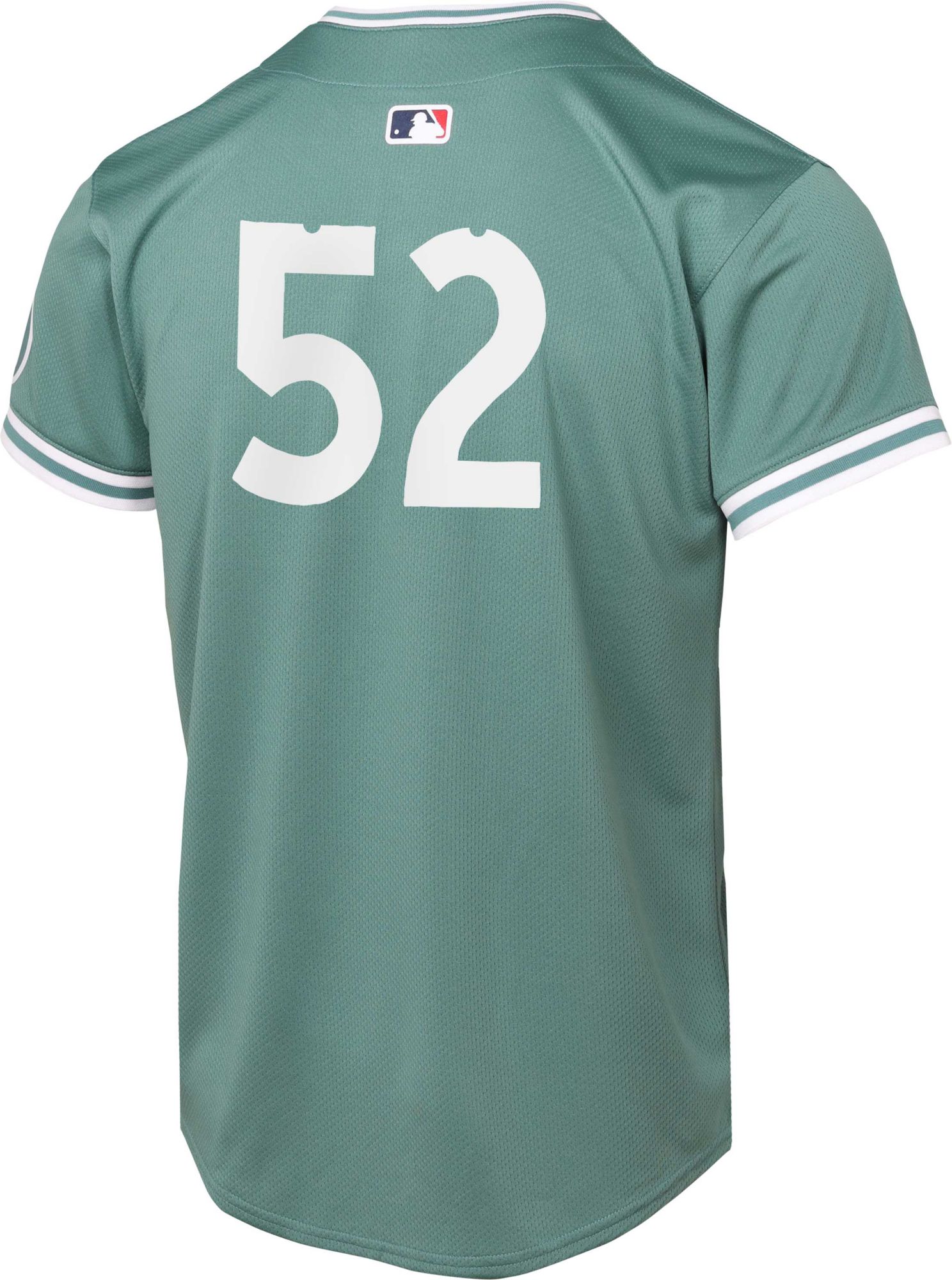 Nike Youth Boston Red Sox Wilyer Abreu #52 City Connect Green Limited Vapor Jersey product image