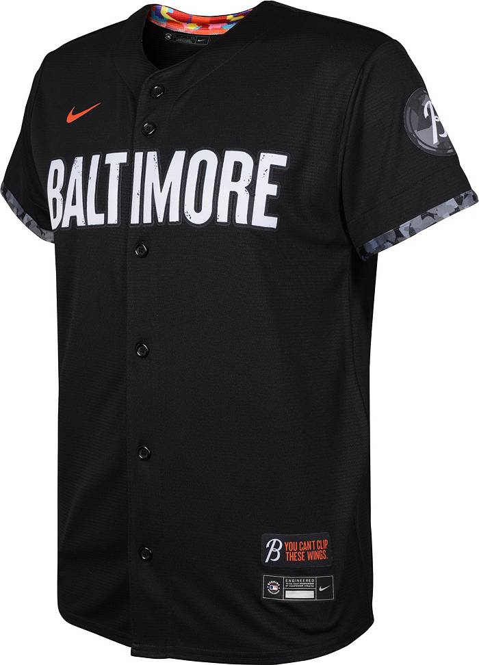 Nike Toddler Baltimore Orioles Black Alternate Cool Base Jersey