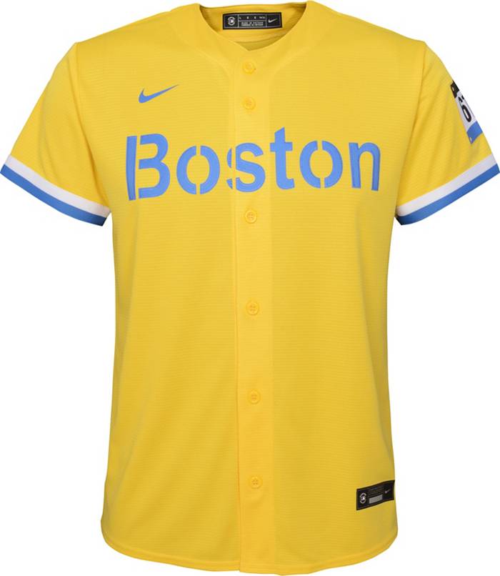 Red Sox Bringing Back Yellow 'City Connect' Jerseys For Marathon