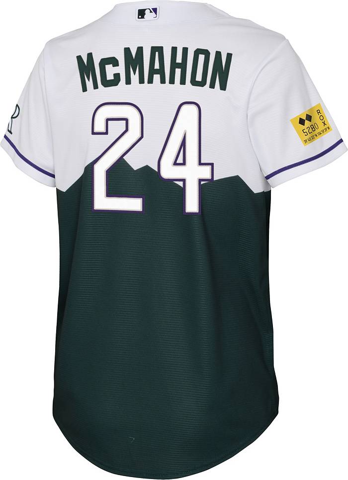 Kris Bryant Colorado Rockies Nike Youth 2022 City Connect Replica Player  Jersey - Green