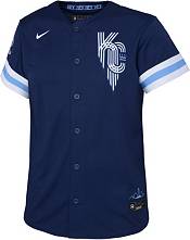 Nike Youth Kansas City Royals Salvador Pérez #13 Light Blue Cool