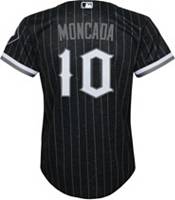 Men's Nike Yoan Moncada White Chicago Sox Home Authentic Player Jersey