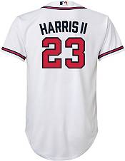 Atlanta Braves #23 Michael Harris II Red Cool Base Stitched Baseball Jersey