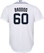 Nike Youth Detroit Tigers Akil Baddoo #60 White Replica Baseball Jersey product image