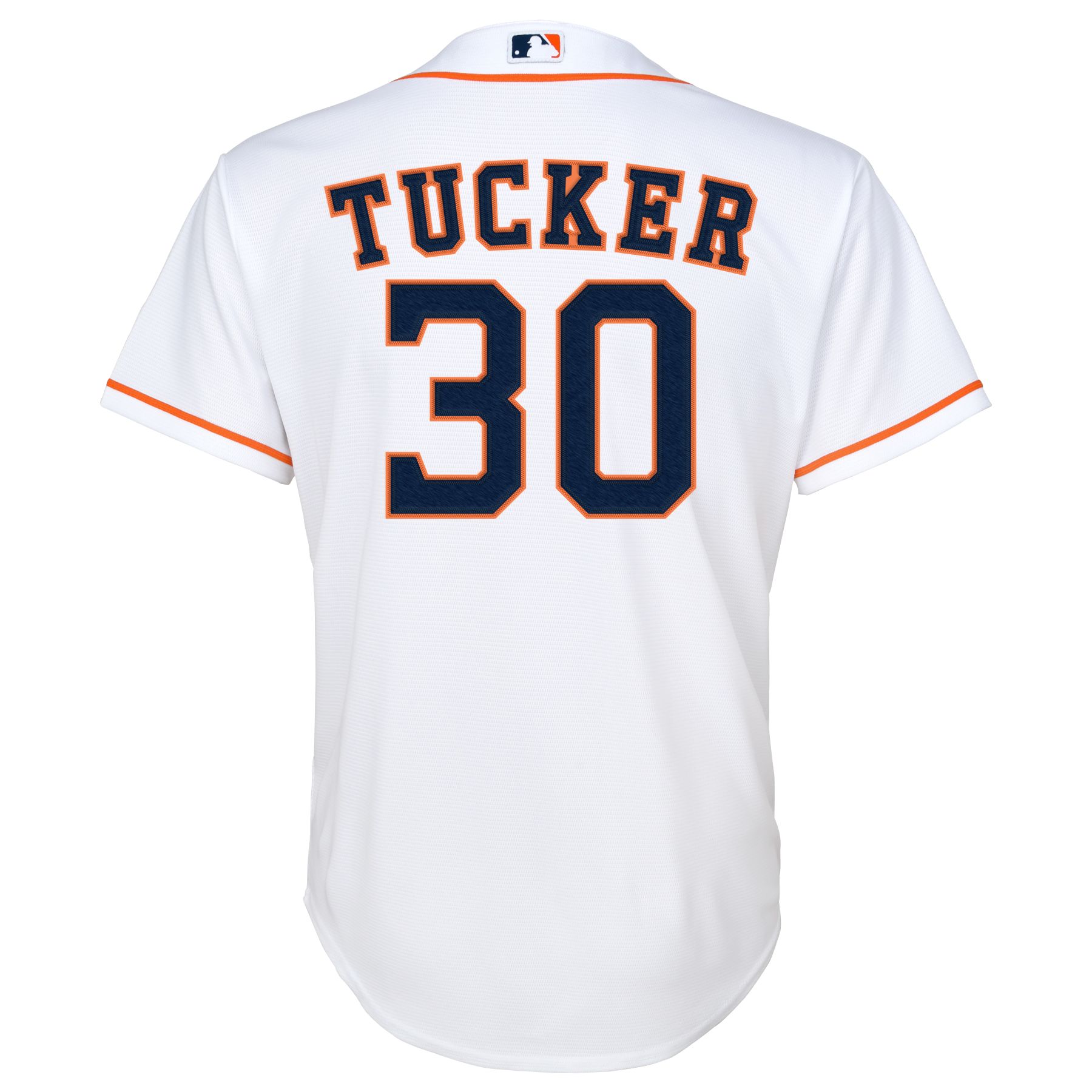 Nike Youth Houston Astros Kyle Tucker #30 White Replica Baseball Jersey product image