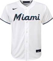 Nike Youth Miami Marlins Jazz Chisholm #2 White Cool Base Home Jersey product image