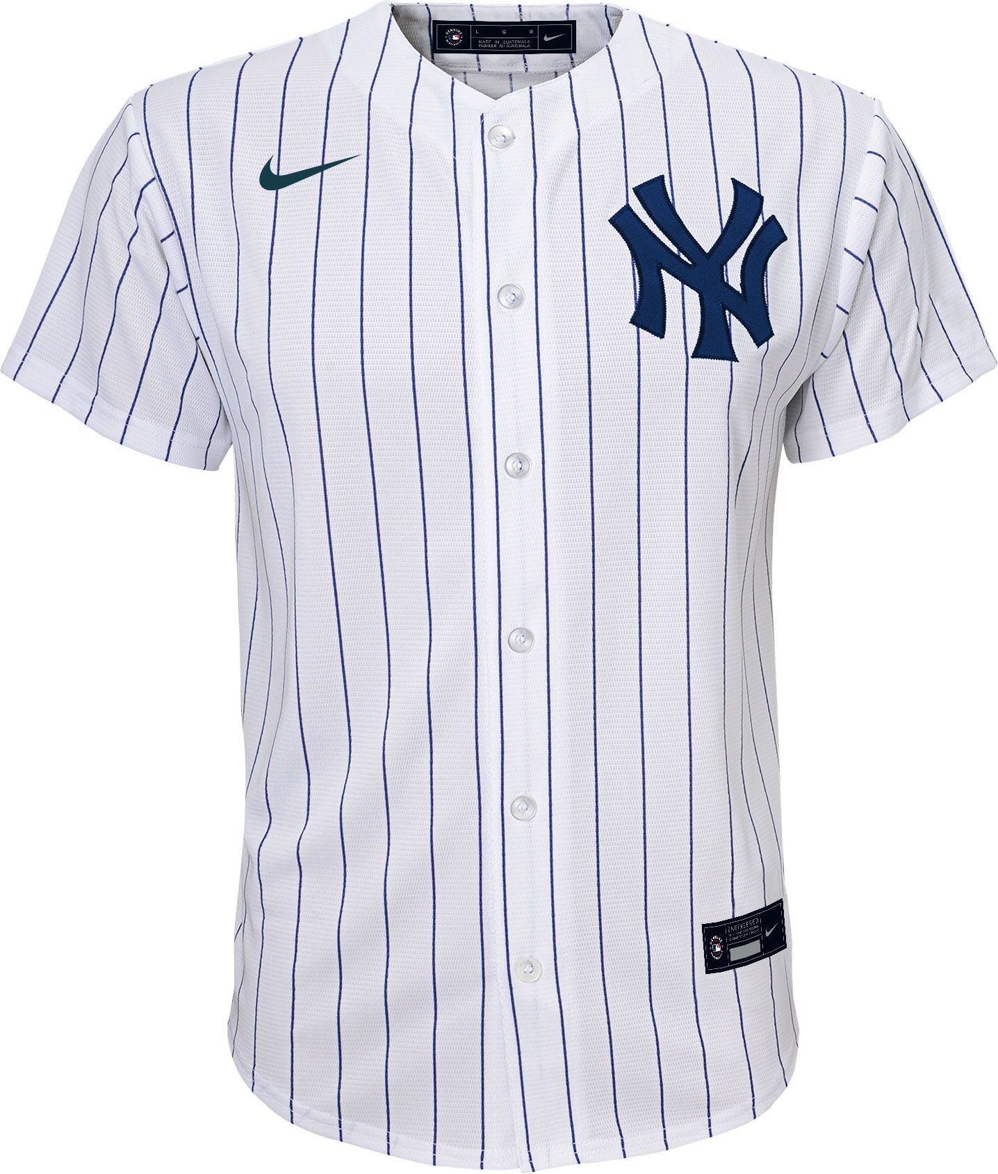 Nike Youth New York Yankees Derek Jeter #2 White Cool Base Home Jersey product image