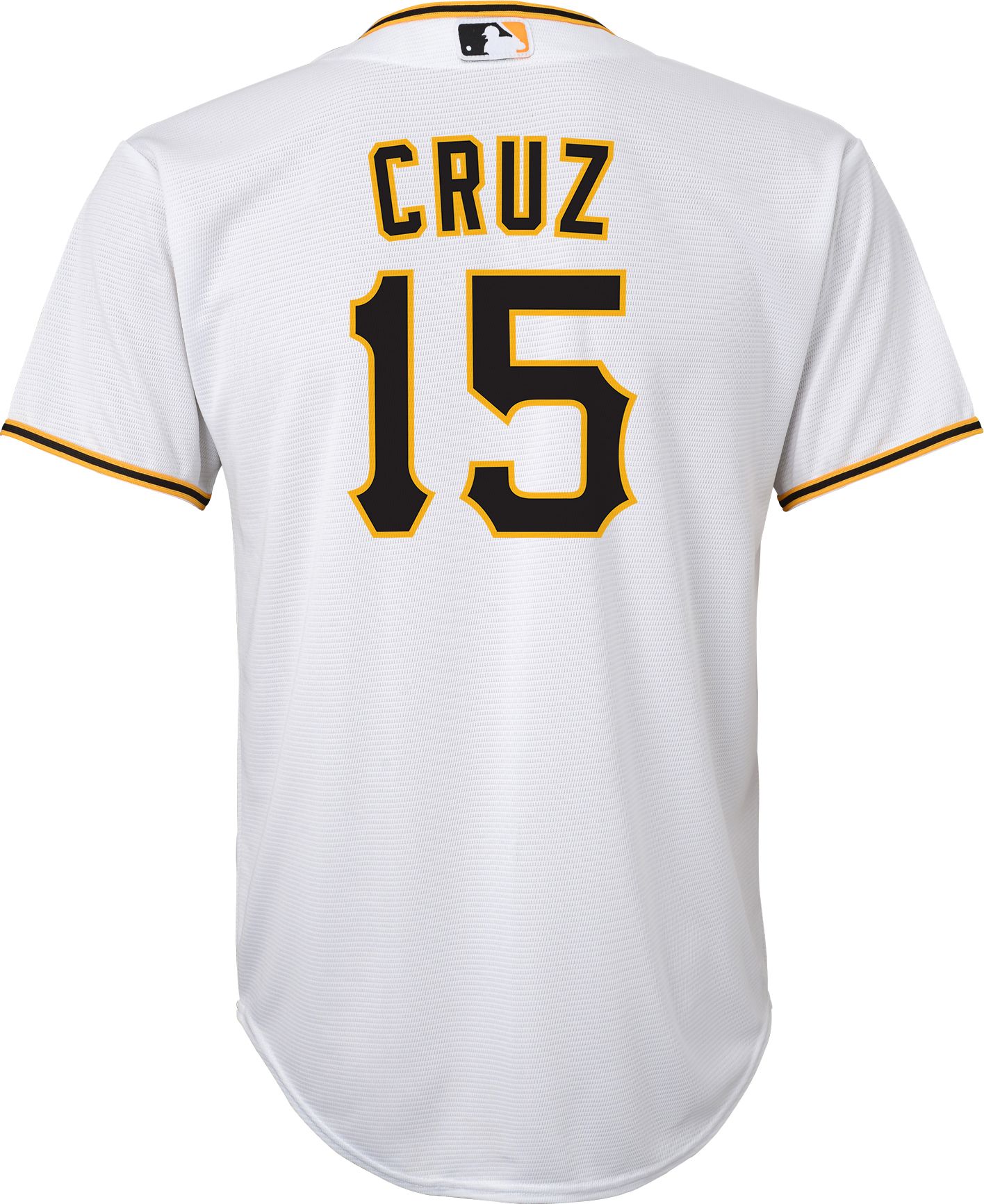 Nike Youth Pittsburgh Pirates Oneil Cruz #15 White Home Cool Base Jersey product image