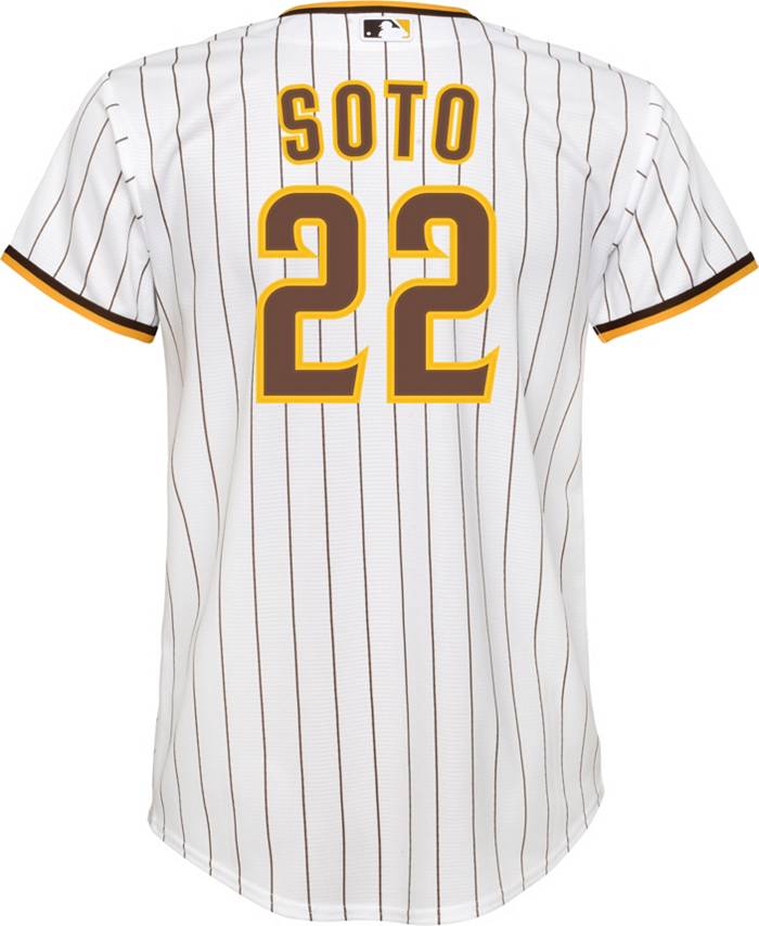 JUAN SOTO SAN DIEGO PADRES YOUTH JERSEY SHIRT NEW MED LARGE XL NEW