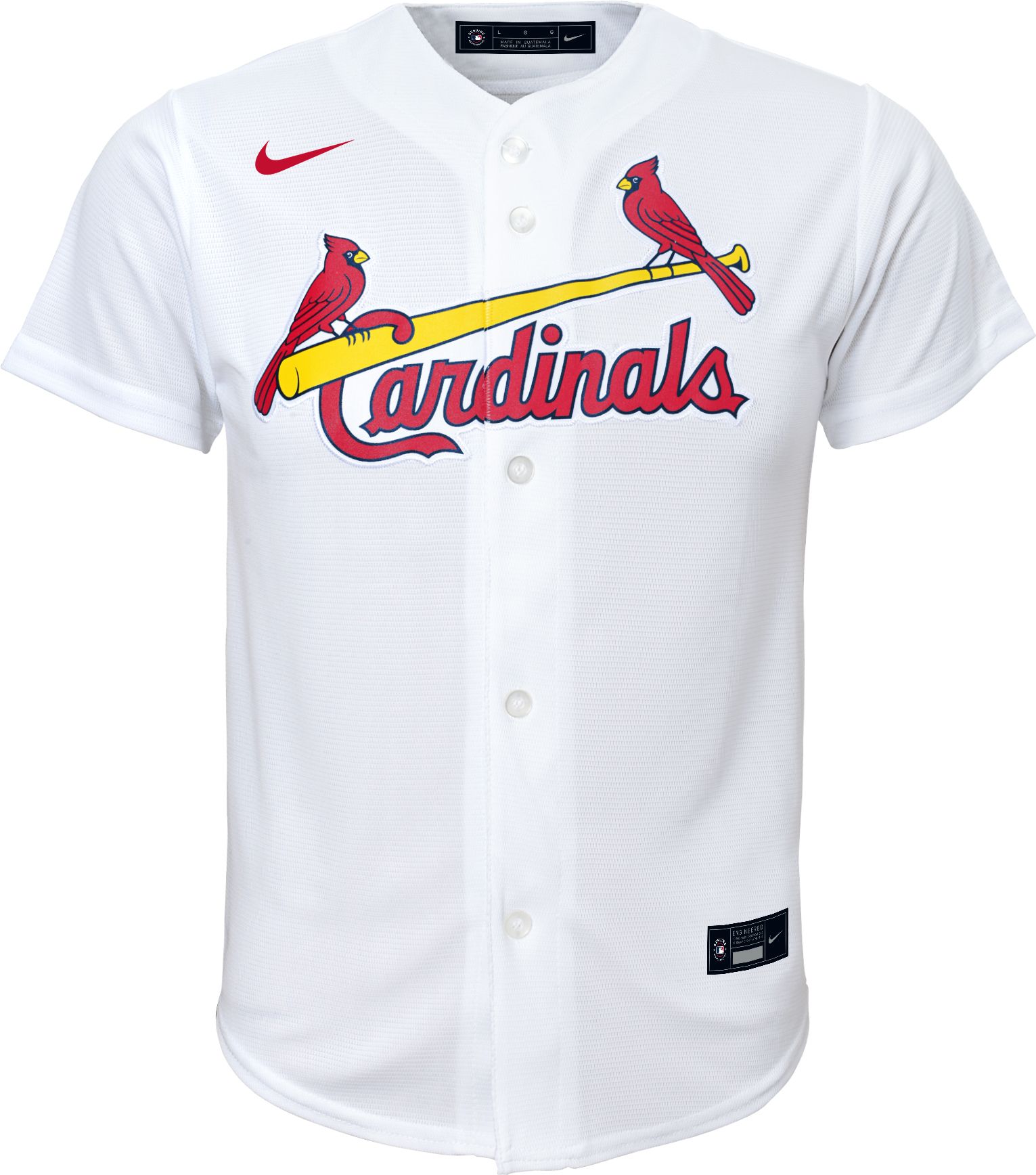 Nike Youth St. Louis Cardinals Brendan Donovan #33 White Home Cool Base Jersey