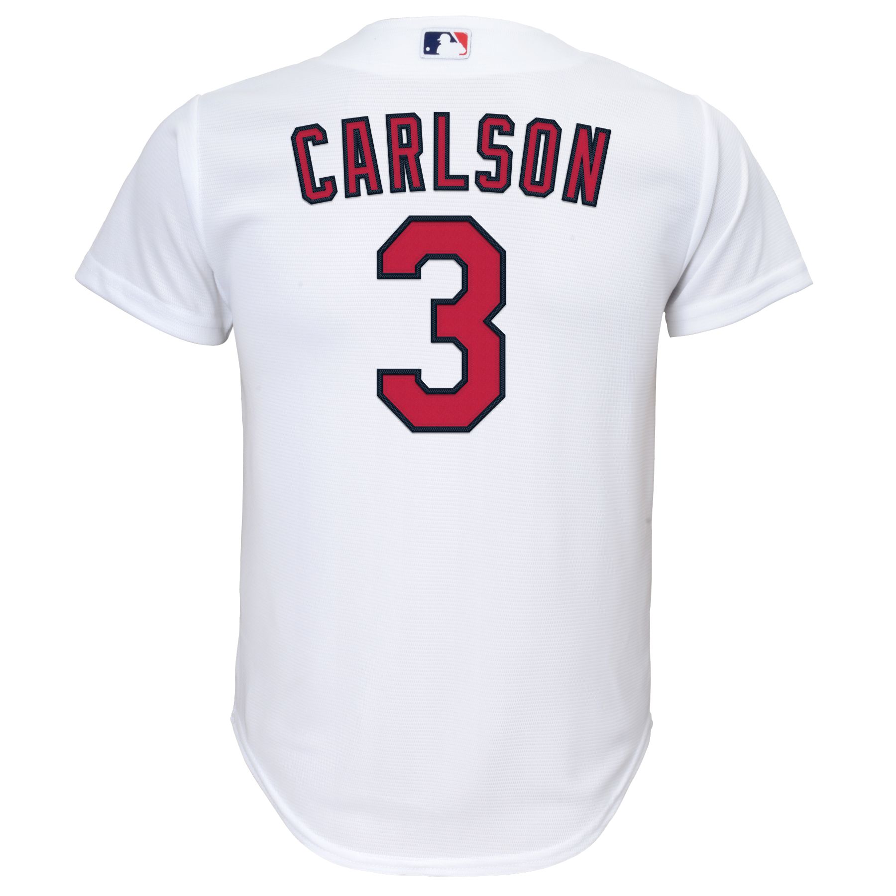 Nike Youth St. Louis Cardinals Dylan Carlson #3 White Replica Baseball Jersey product image